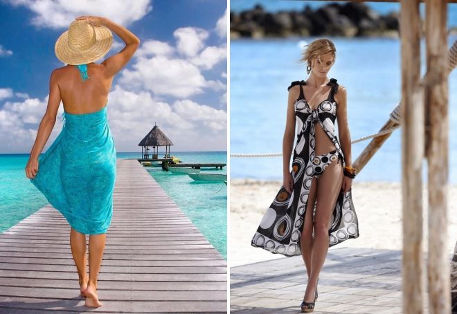 как красиво завязать парео на купальник как красиво завязать парео на купальник