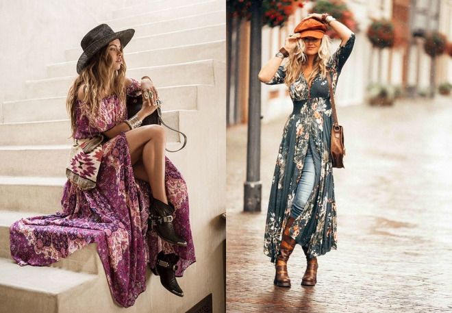 с чем носить платье в стиле бохо с чем носить платье в стиле бохо