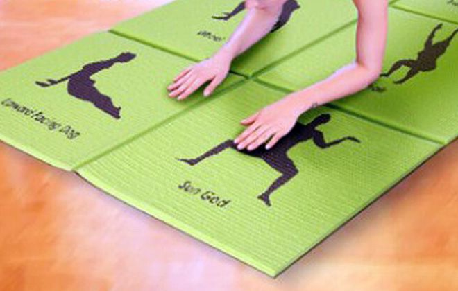 складной коврик для фитнеса складной коврик для фитнеса