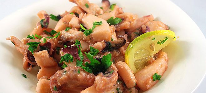 тушеная каракатица тушеная каракатица