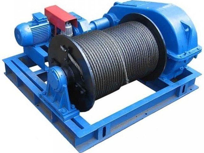 тяговая электрическая лебедка тяговая электрическая лебедка
