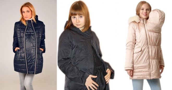 Зимняя универсальная вставка в куртку для беременных Зимняя универсальная вставка в куртку для беременных