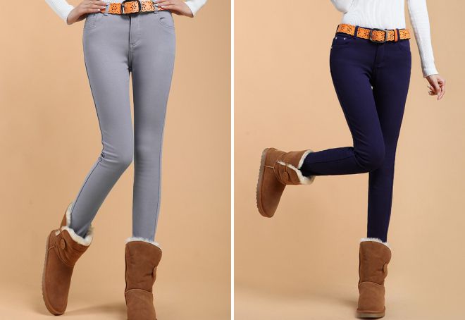 модные женские зимние брюки модные женские зимние брюки