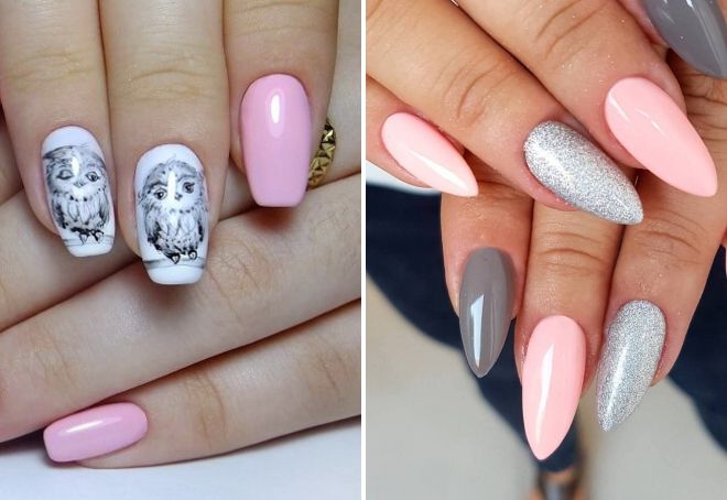 Пастельный маникюр на длинных ногтях Пастельный маникюр на длинных ногтях