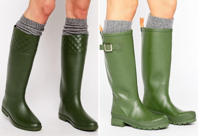 резиновые зеленые сапоги резиновые зеленые сапоги