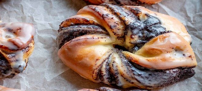 сдобные булочки с маком сдобные булочки с маком