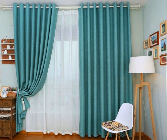 Шторы блэкаут на люверсах Шторы блэкаут на люверсах