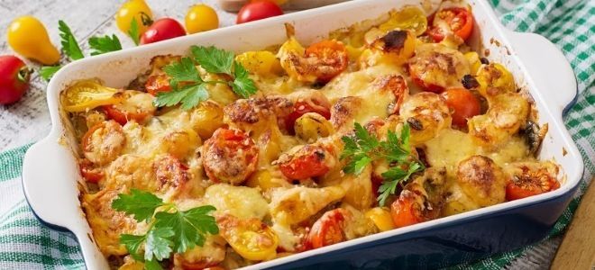 блюда в духовке из овощей блюда в духовке из овощей