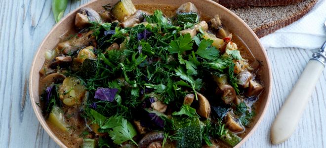 кабачки и шампиньоны на мангале кабачки и шампиньоны на мангале