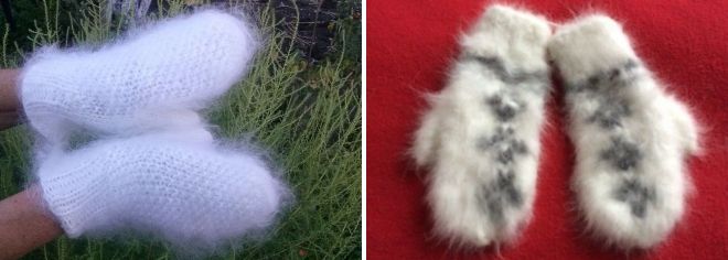 пуховые варежки пуховые варежки