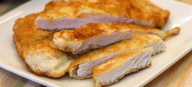 стейки из индейки в кляре на сковороде стейки из индейки в кляре на сковороде