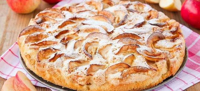 вкусная шарлотка на кефире вкусная шарлотка на кефире