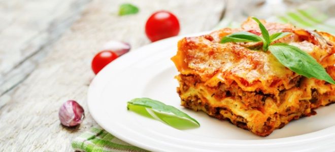 лазанья болоньезе лазанья болоньезе