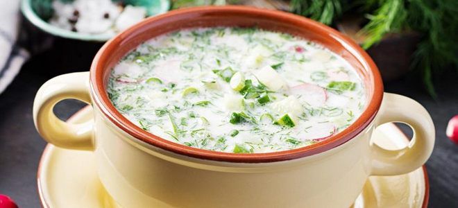 фото7 окрошка с курицей на минералке