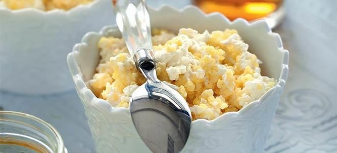 пшенная каша с творогом пшенная каша с творогом