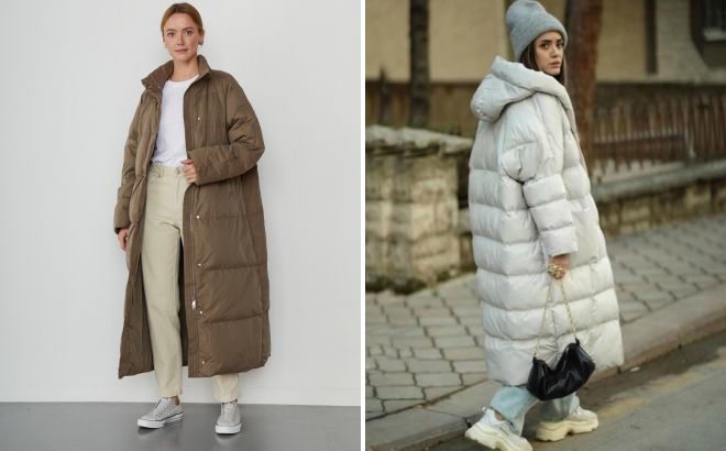 пуховик одеяло оверсайз пуховик одеяло оверсайз