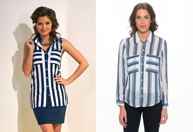 рубашка в широкую полоску рубашка в широкую полоску