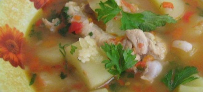 суп с болгарским перцем суп с болгарским перцем