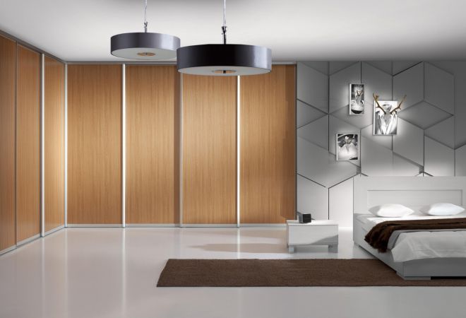 Встроенный угловой шкаф купе Встроенный угловой шкаф купе