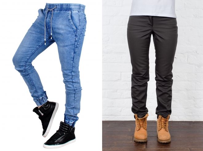 зимние джинсы с манжетами зимние джинсы с манжетами