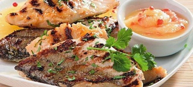 хек на гриле хек на гриле