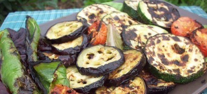 кабачки и баклажаны на гриле на мангале кабачки и баклажаны на гриле на мангале