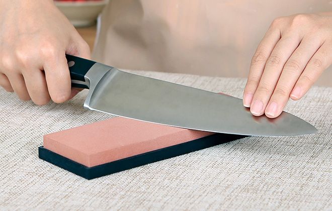 как точить нож водным камнем как точить нож водным камнем