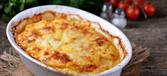 картофельная лазанья картофельная лазанья