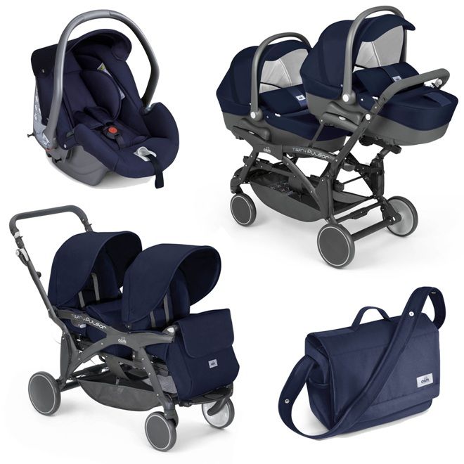 Коляска для двойни 3 в 1 Коляска для двойни 3 в 1