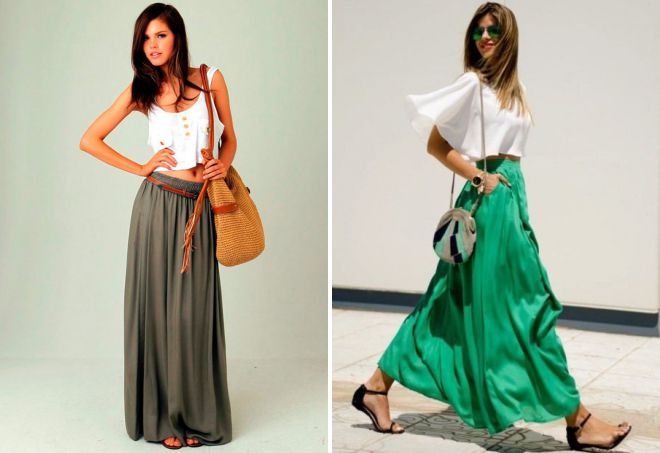 летняя юбка на резинке летняя юбка на резинке