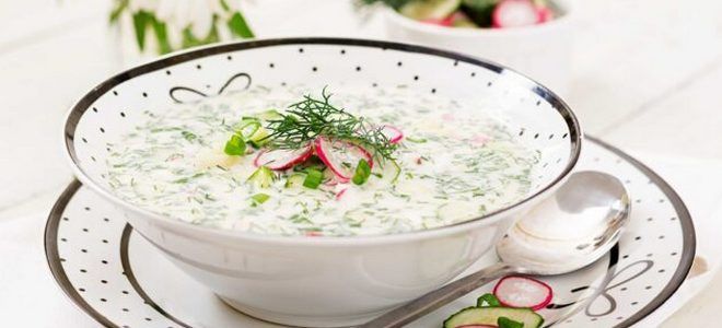 фото8 окрошка с курицей на айране