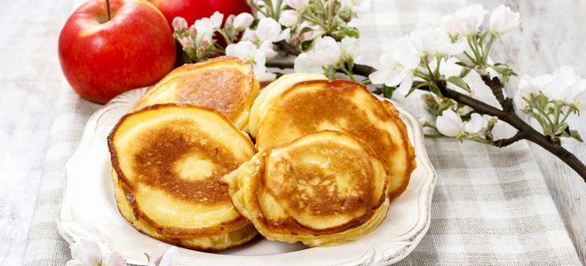 фото8 самый вкусный рецепт оладий из яблок