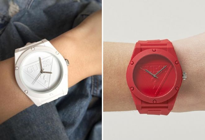 силиконовые часы guess силиконовые часы guess