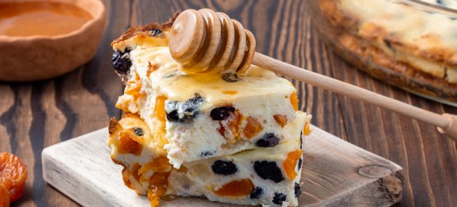 фото8 творожная запеканка с изюмом пп