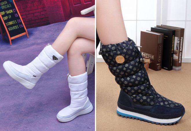 высокие дутыши высокие дутыши