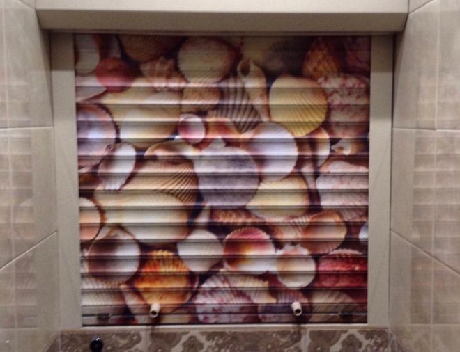 рольставни в туалет с фотопеатью рольставни в туалет с фотопеатью