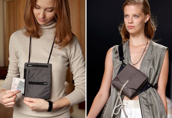 сумка для документов на шею сумка для документов на шею