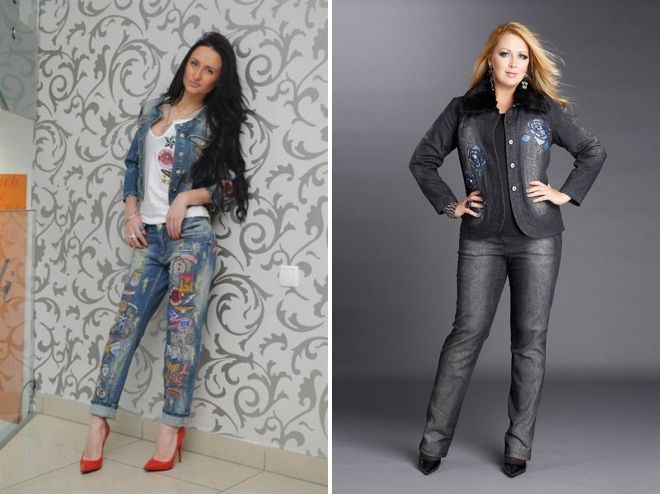 женский джинсовый костюм тройка женский джинсовый костюм тройка