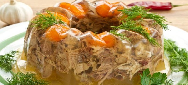 холодец с желатином рецепт