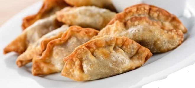 китайские жареные пельмени