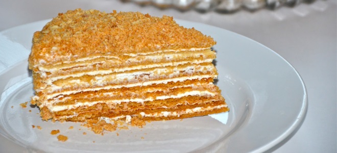 медовик со сметаной