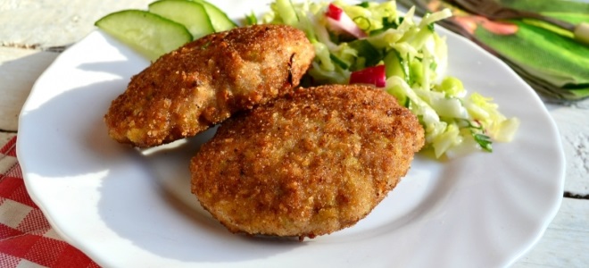 мясные котлеты с кабачком рецепт