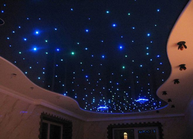 потолок в детской комнате 3