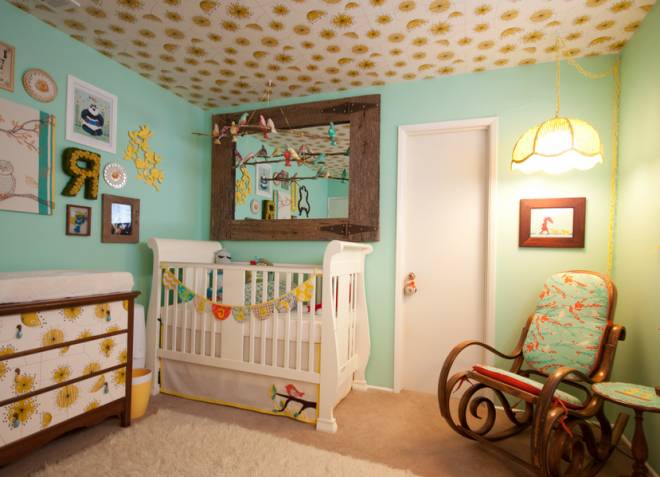 потолок в детской комнате 8
