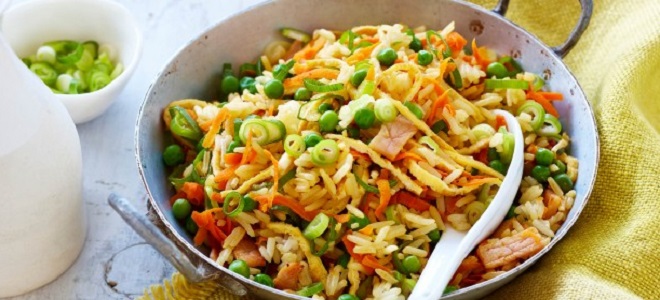 Рис с овощами