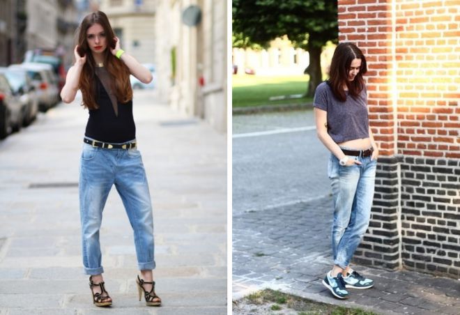 с чем носить джинсы 5