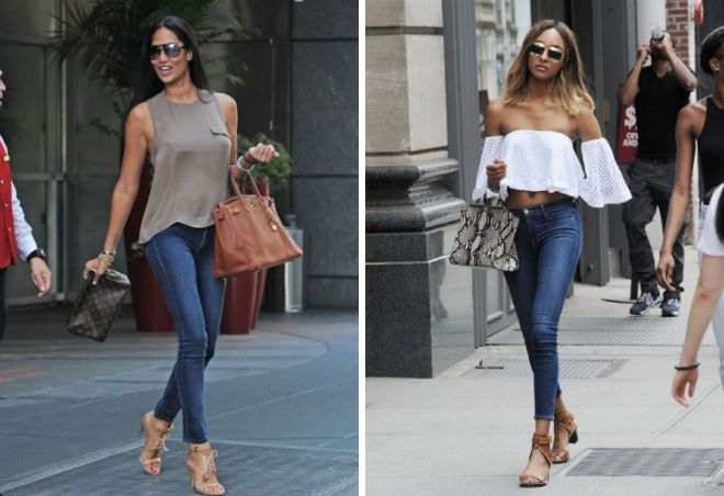 с чем носить джинсы 9