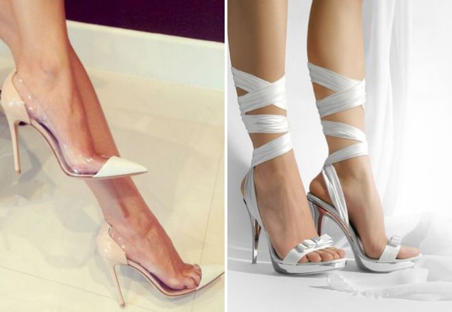 красивые свадебные туфли