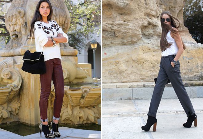 ботильоны с брюками