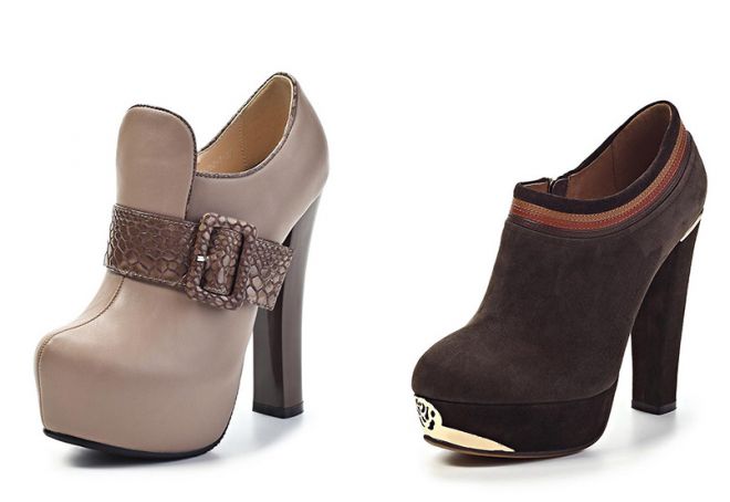 классические ботильоны